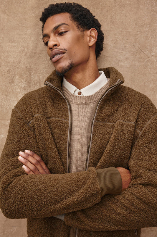 CLARK JACKET - LICHEN