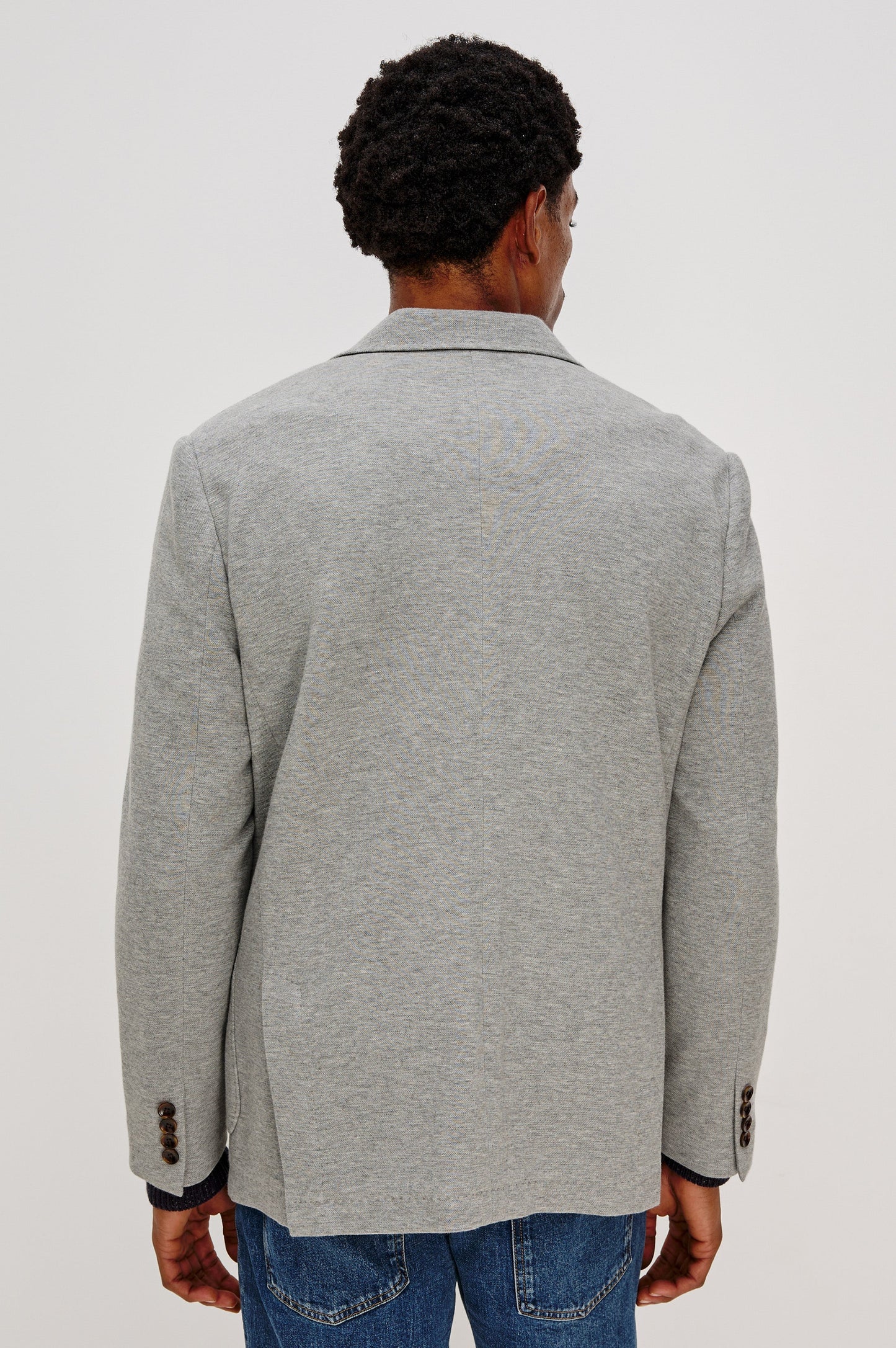 LORENZ BLAZER - HEATHER GREY