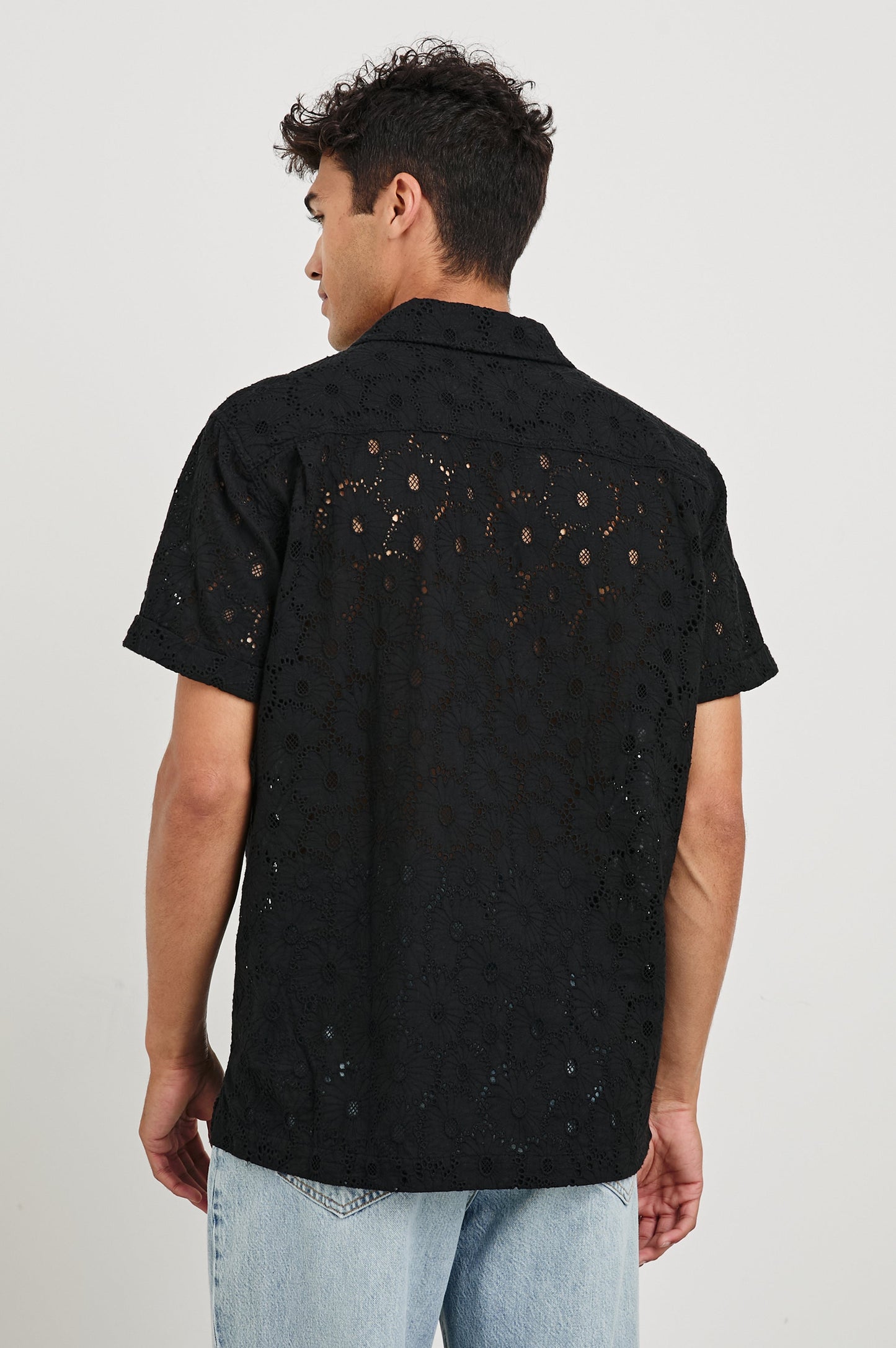 TYLER SHIRT - BLACK FLORAL