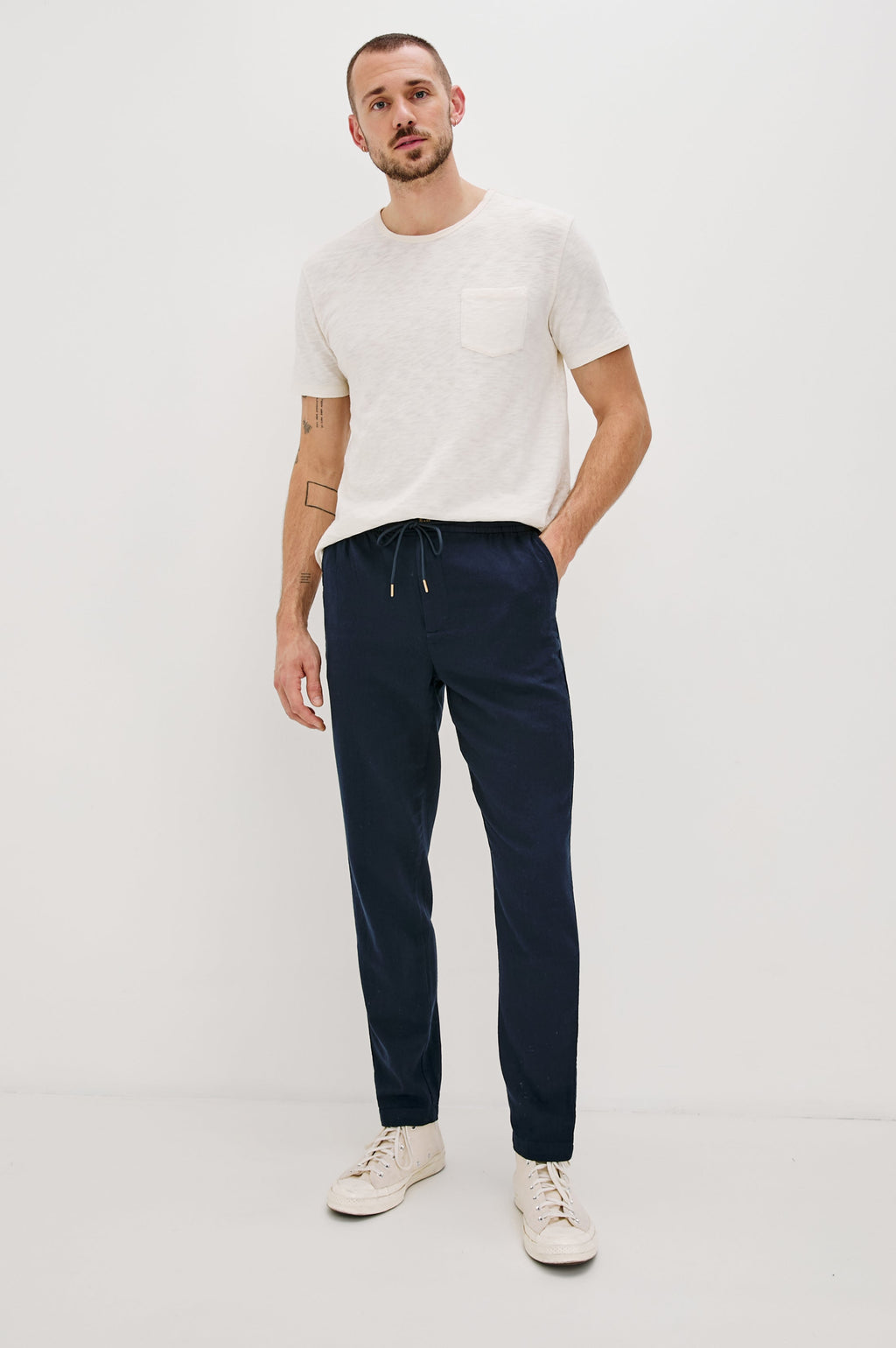 CALLUM PANT TALL - DEEP MERIDIAN
