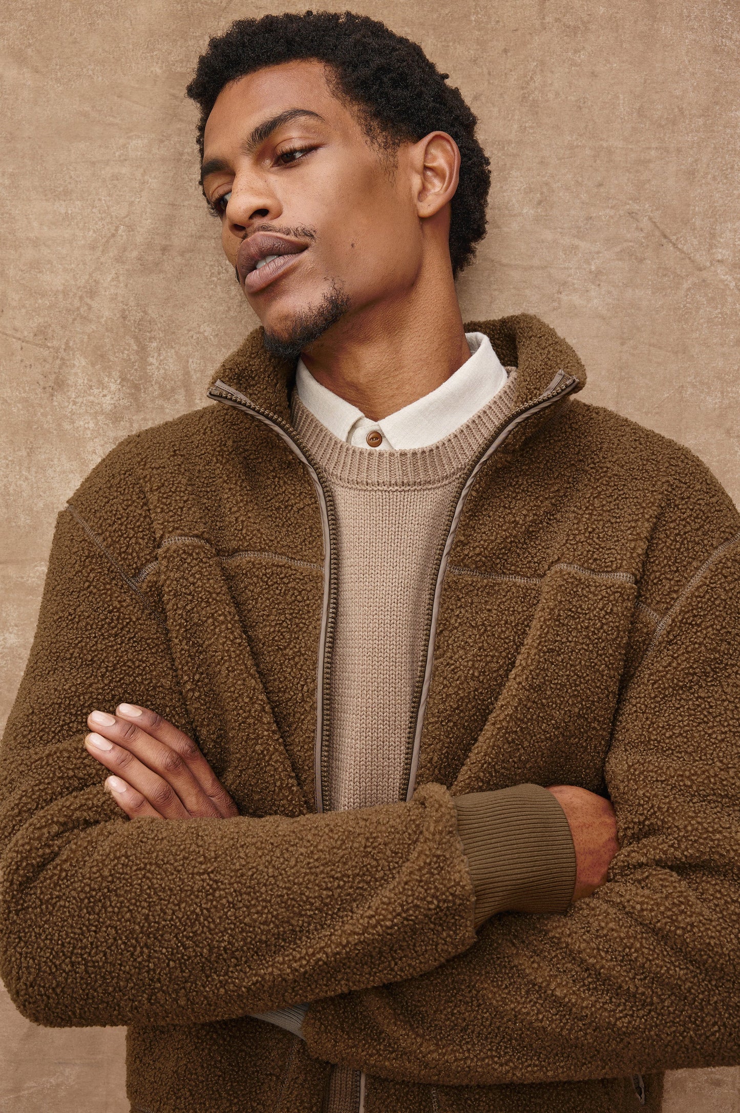 CLARK JACKET - LICHEN