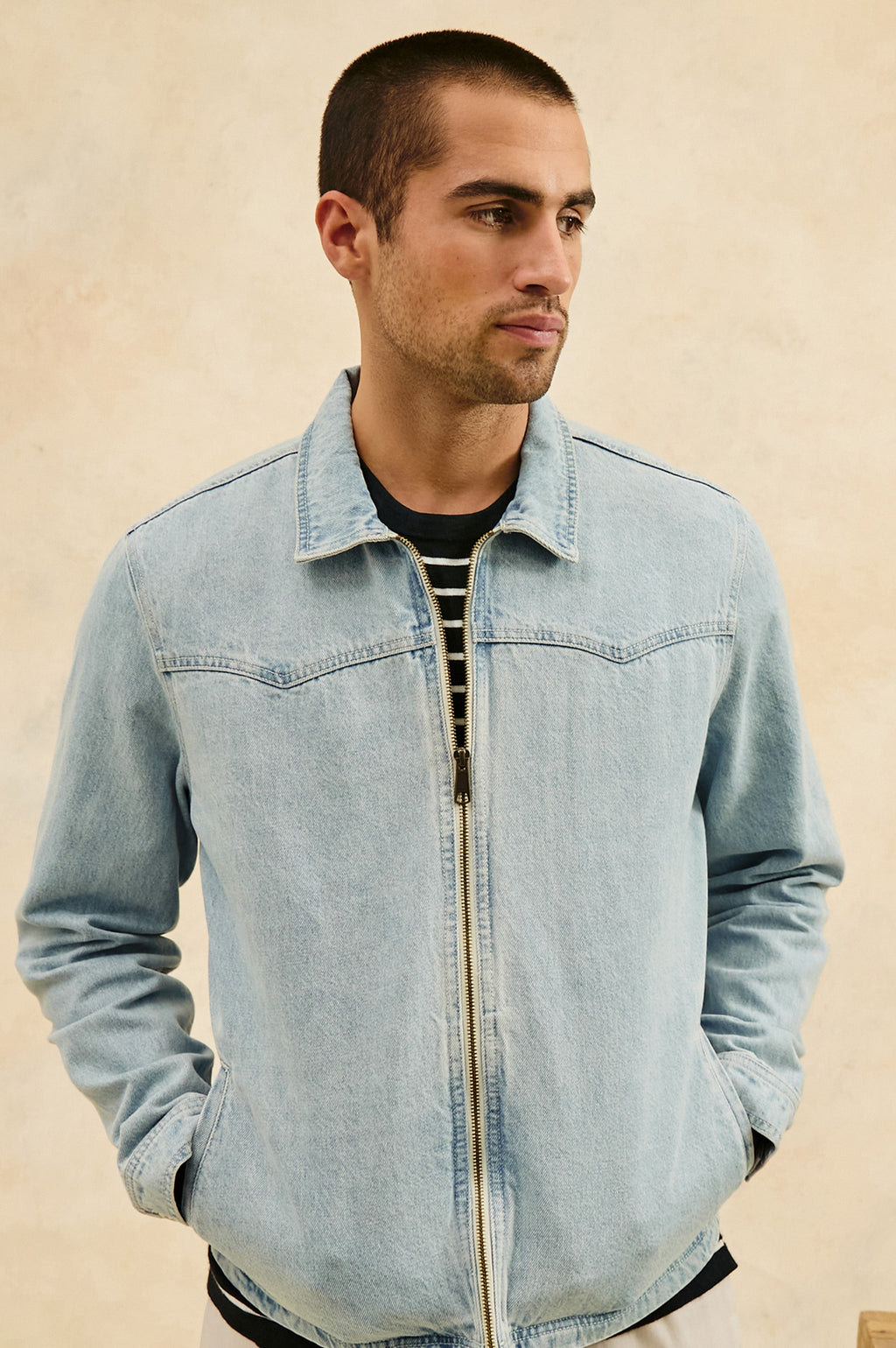 COOKE JACKET - LIGHT WASH