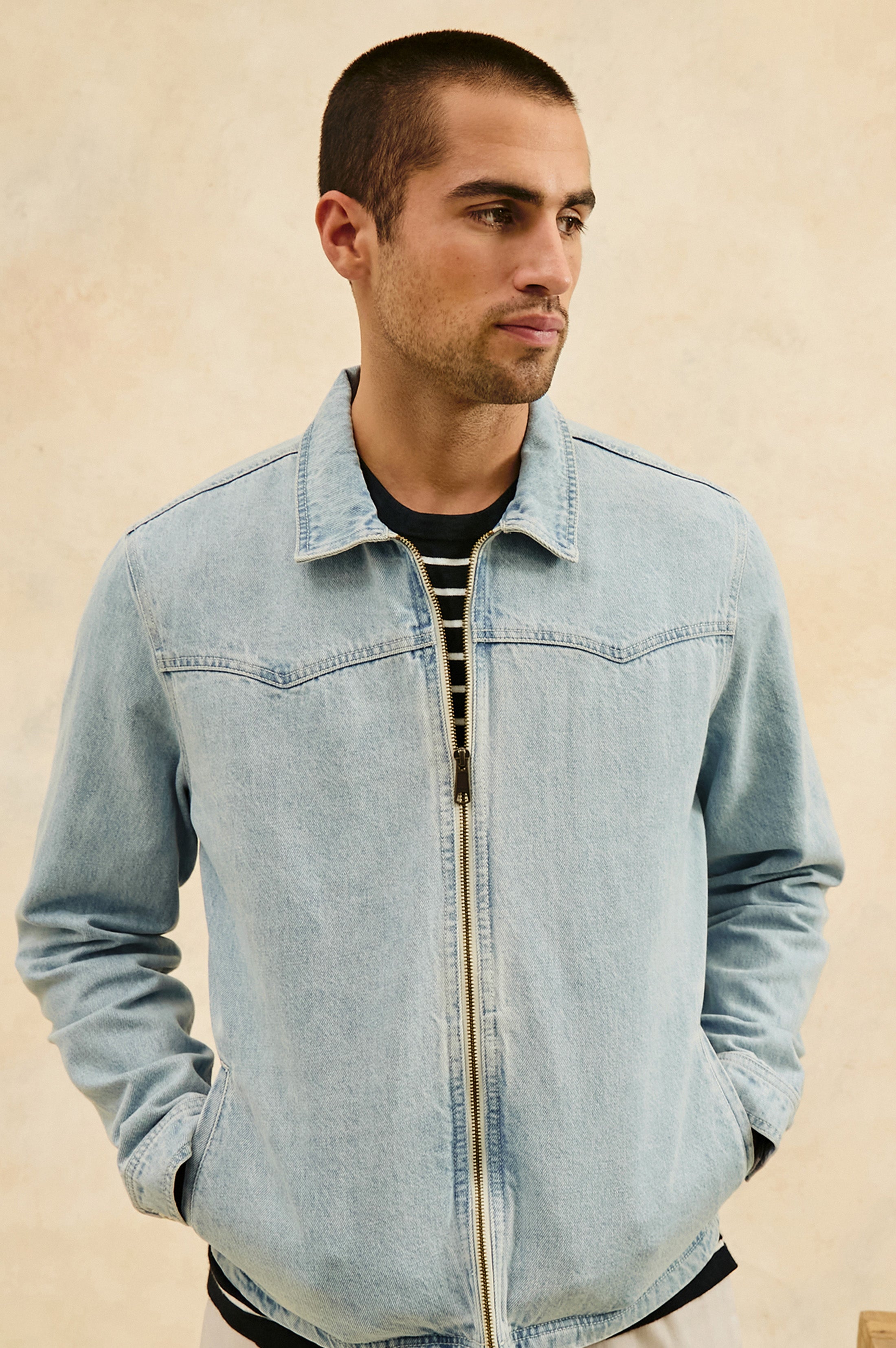 COOKE JACKET - LIGHT WASH