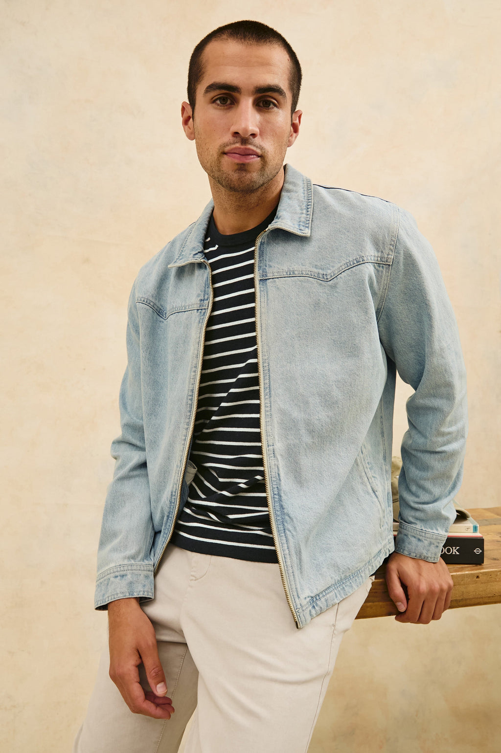 COOKE JACKET - LIGHT WASH