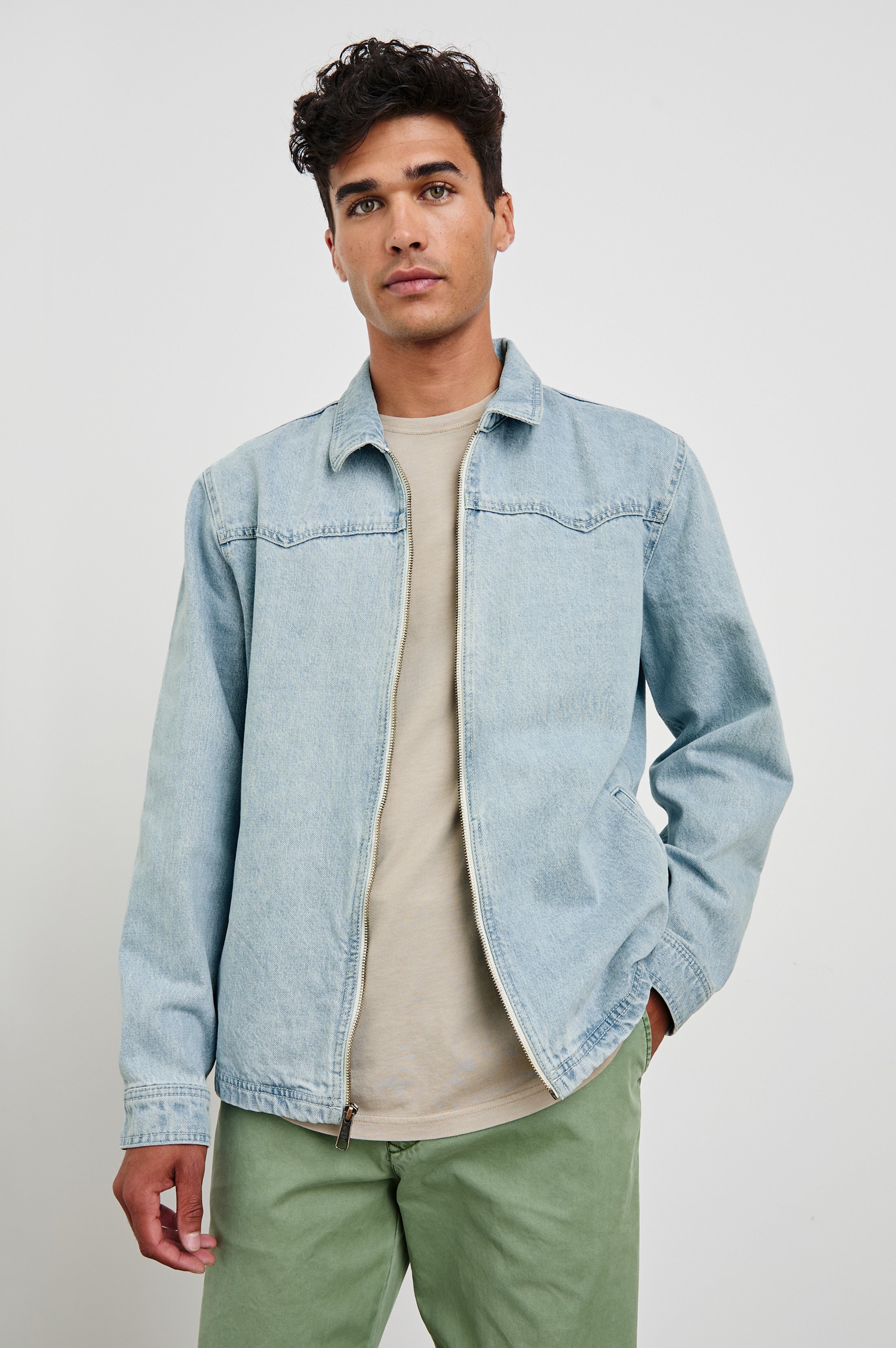 COOKE JACKET - LIGHT WASH