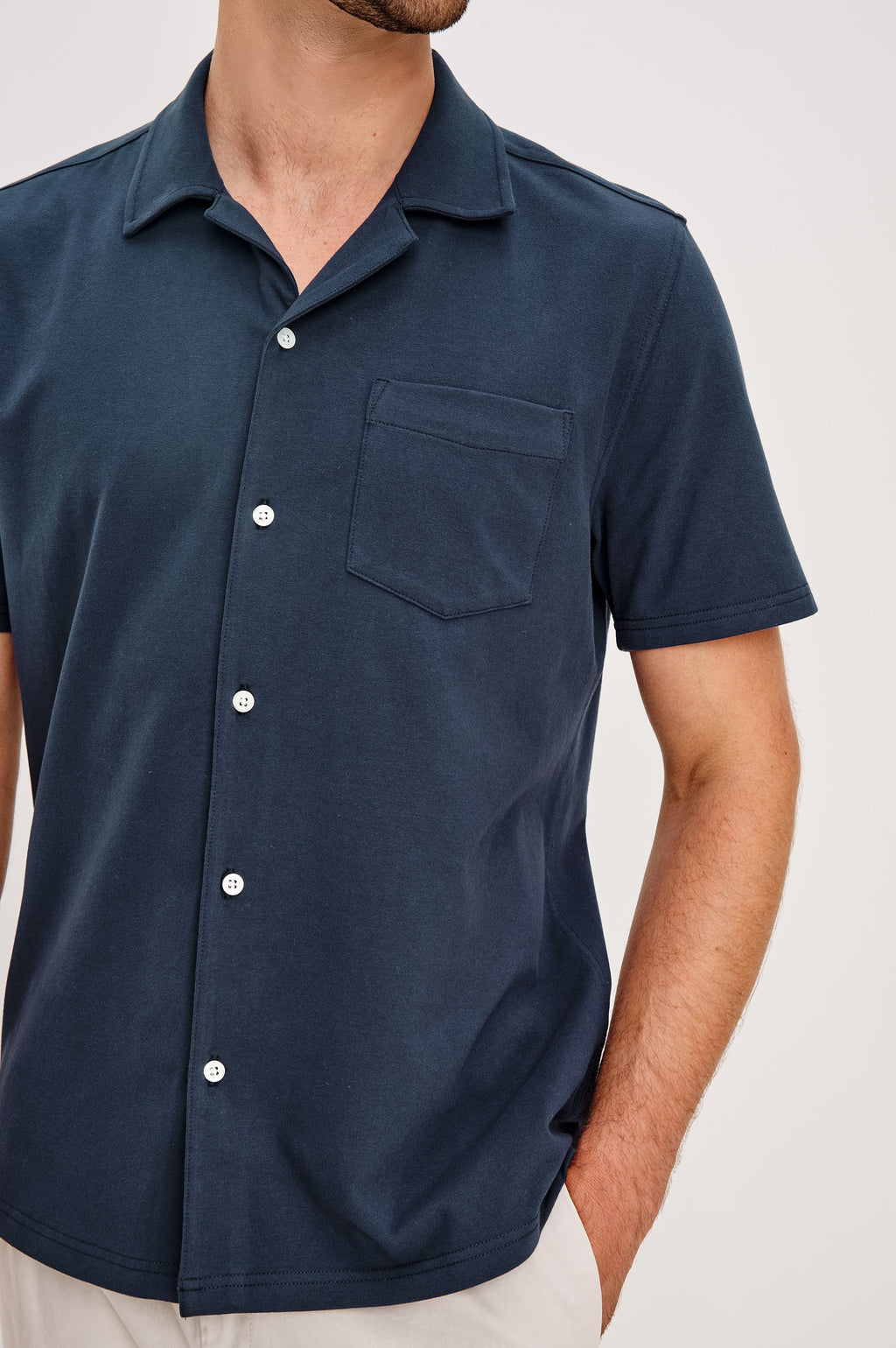 FLINT SHIRT - PERFECT NAVY