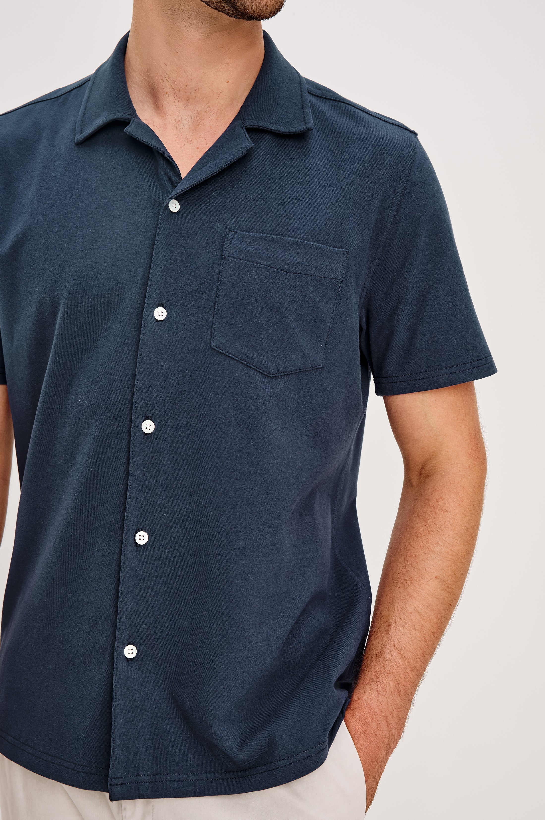 FLINT SHIRT - PERFECT NAVY