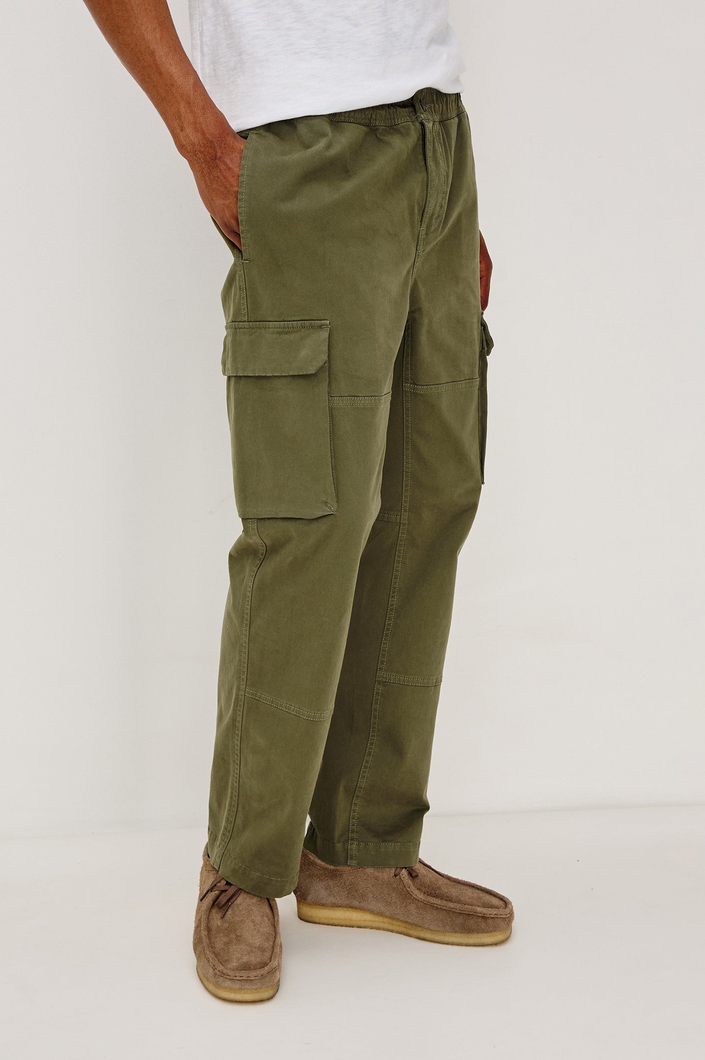 JAIDEN PANT - TRUE OLIVE