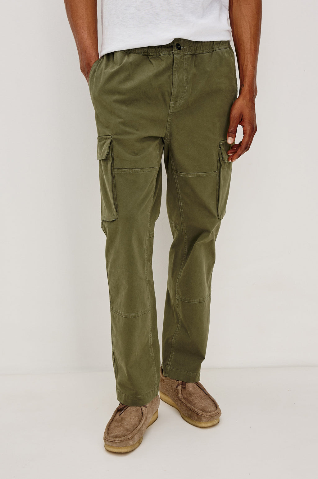 JAIDEN PANT - TRUE OLIVE