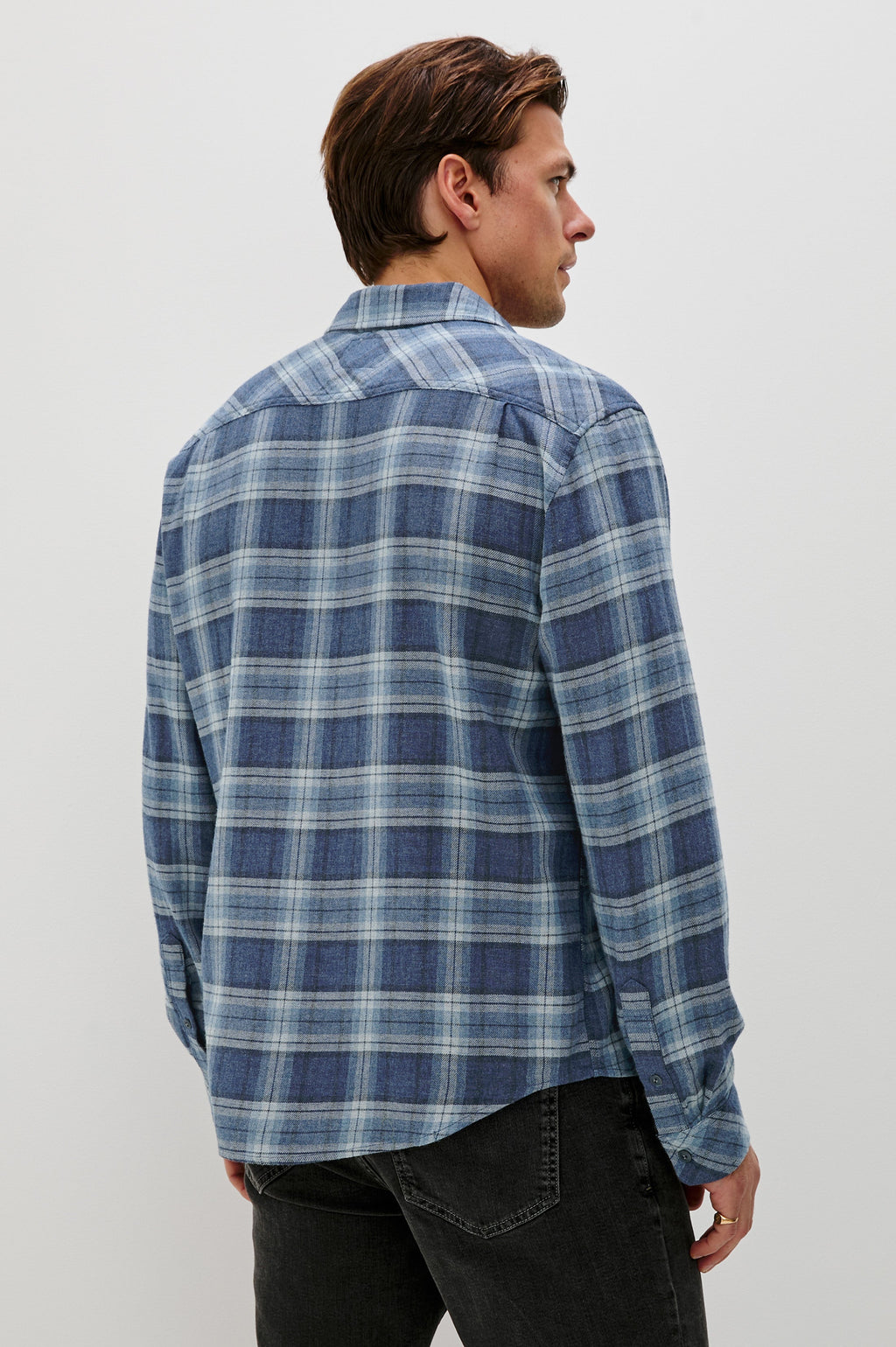 LENNOX SHIRT - INKWELL MELANGE