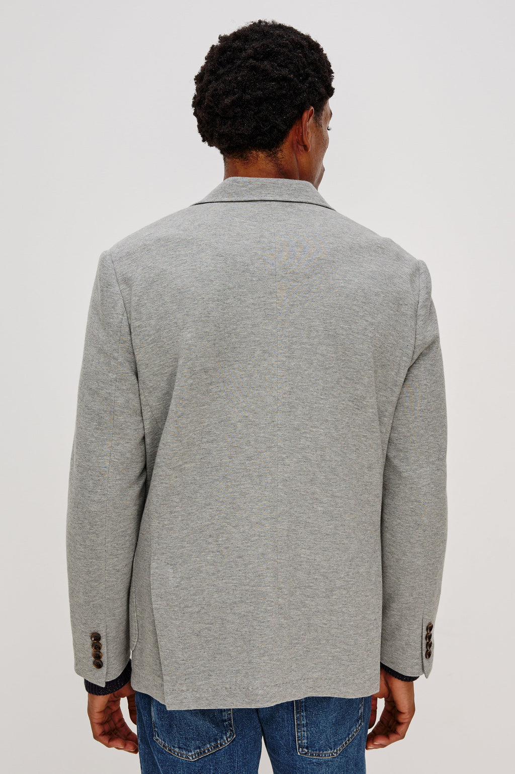 LORENZ BLAZER - HEATHER GREY