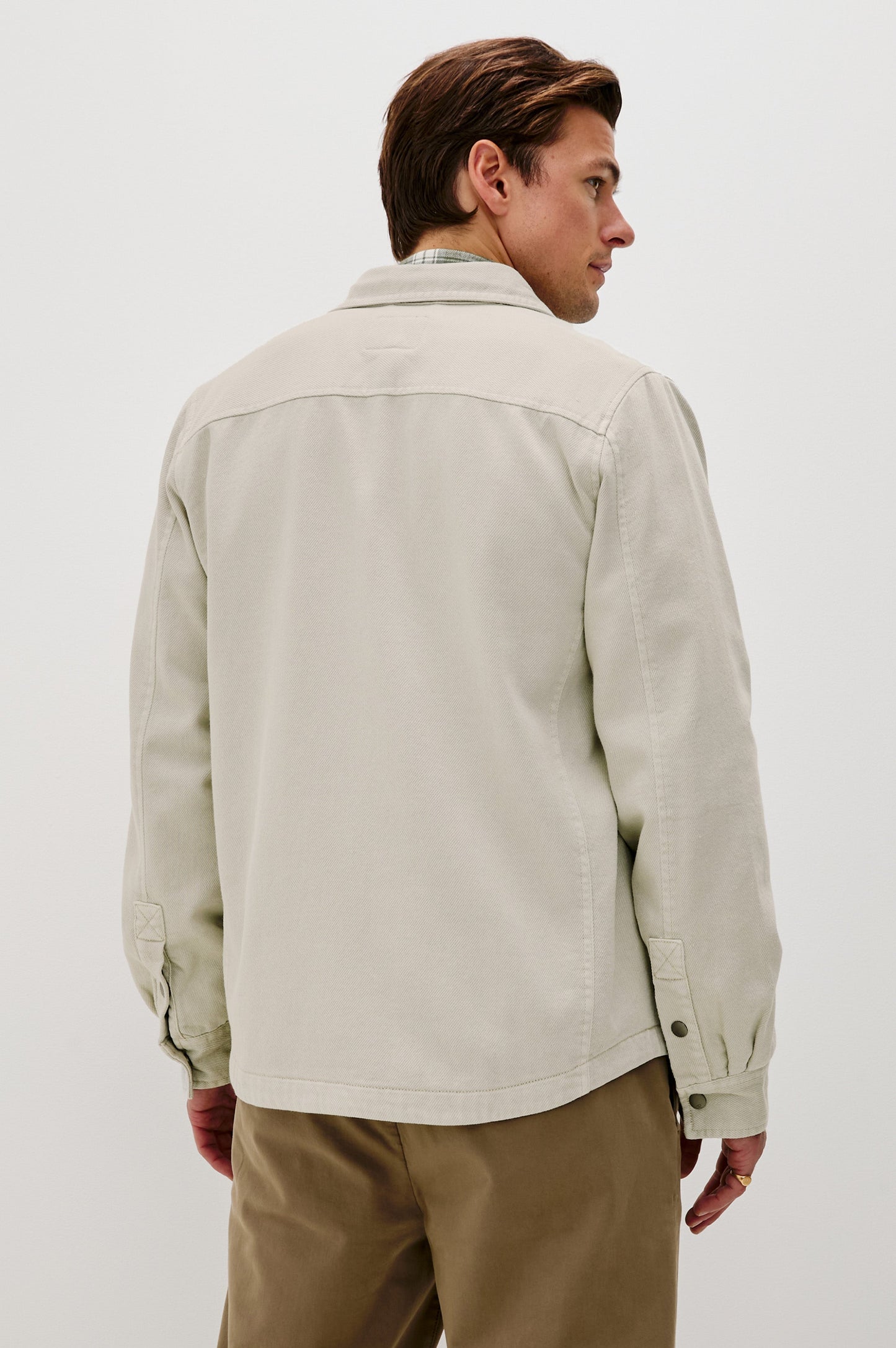 RHETT SHIRT JACKET - STONE