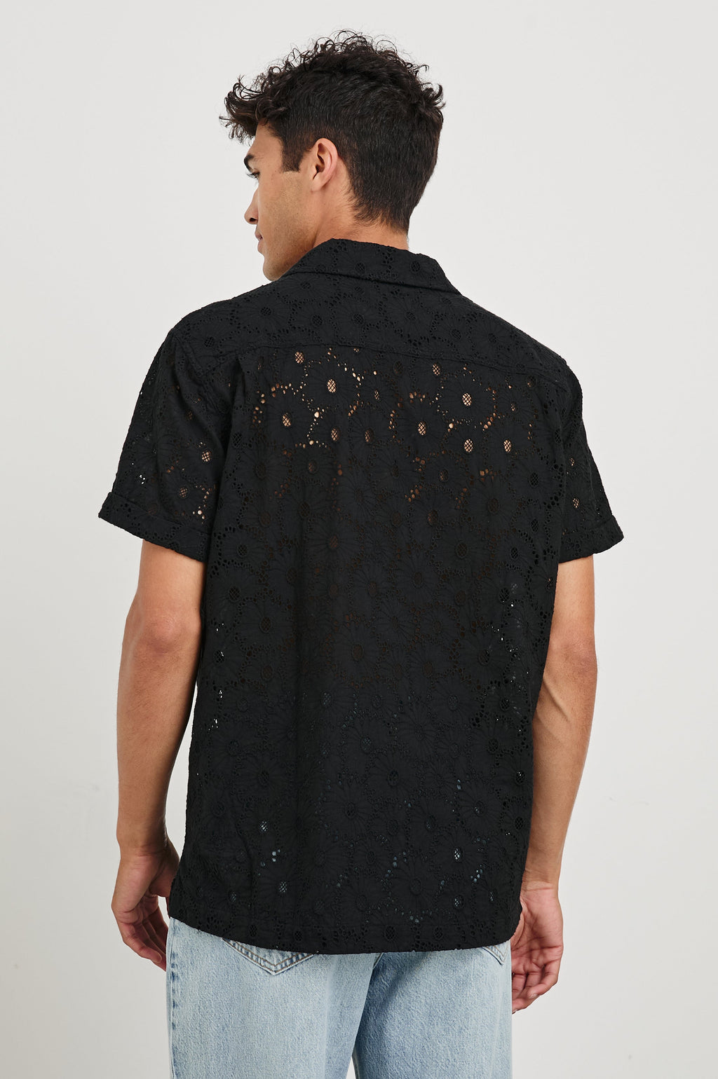 TYLER SHIRT - BLACK FLORAL