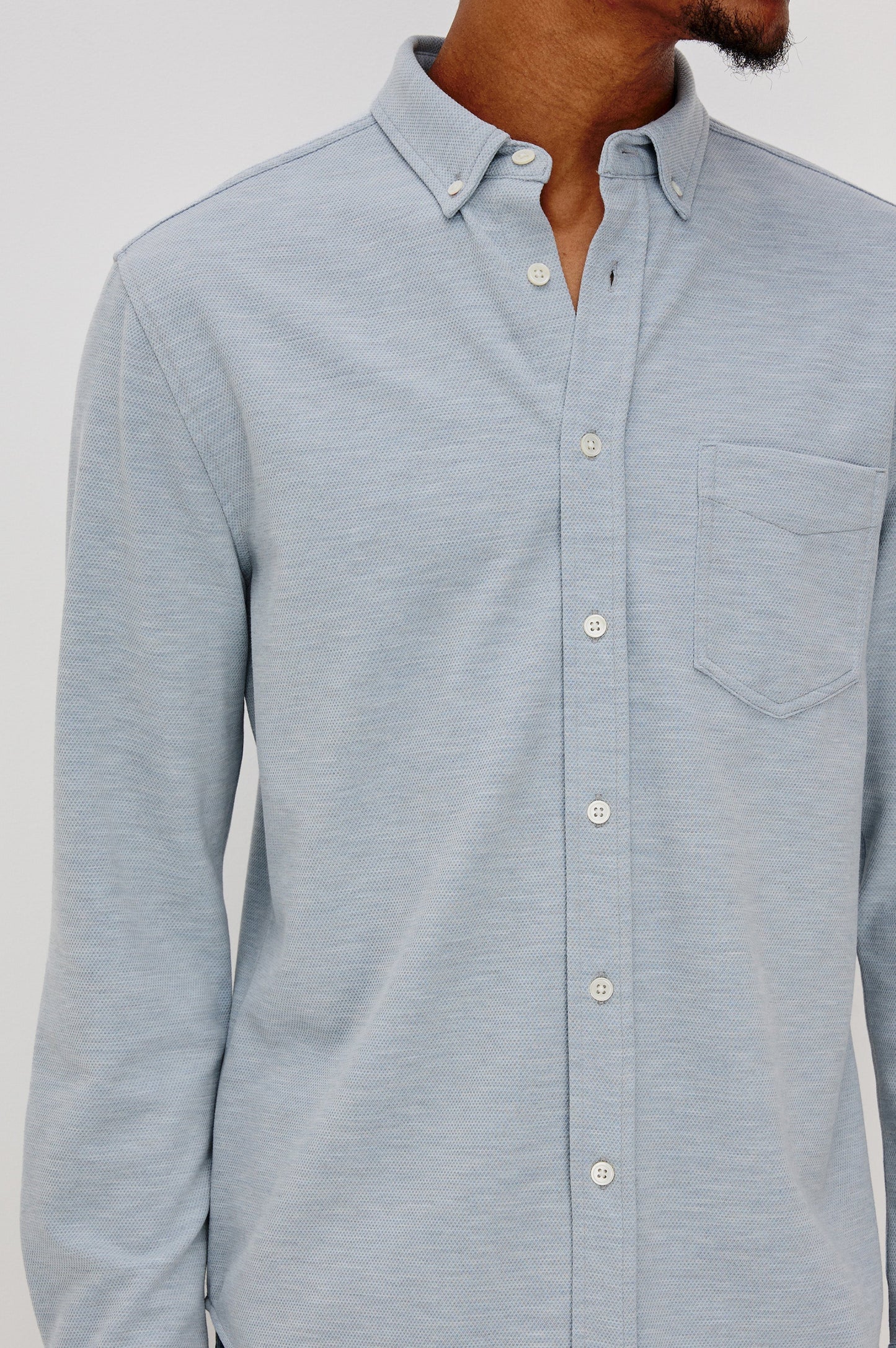 VINCENT SHIRT - BLUE OXFORD
